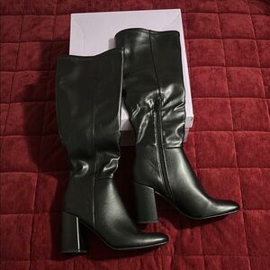 Madden girl knee high leather boots